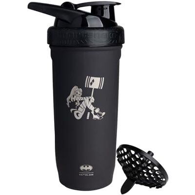 Smartshake Reforce Stainless Steel DC Comics, Harley Quinn, 900 ml. Smartshake Reforce Stainless Steel DC Comics, Harley Quinn, 900 ml.