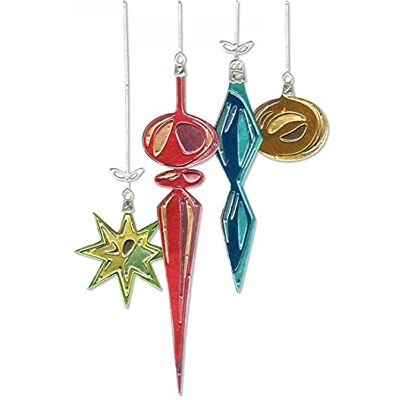 Sizzix Troquel Thinlits Die Set 17 peças decorações pendentes Sizzix Troquel Thinlits Die Set 17 peças decorações pendentes
