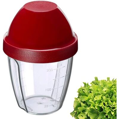 Westmark Recipiente/Shaker com disco misturadora removível, capacidade: 0,25 l, altura: 12,8 cm, plástico, sem BPA, Mix-Ei, cor: transparente/vermelho, Westmark Recipiente/Shaker com disco misturadora removível, capacidade: 0,25 l, altura: 12,8 cm, plástico, sem BPA, Mix-Ei, cor: transparente/vermelho,