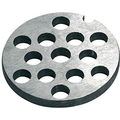 Westmark Disco perfurado apenas para Picador de carne 97542260 (tamanho 10, ø 8 mm, peça de substituição, aço, prata, Westmark Disco perfurado apenas para Picador de carne 97542260 (tamanho 10, ø 8 mm, peça de substituição, aço, prata,