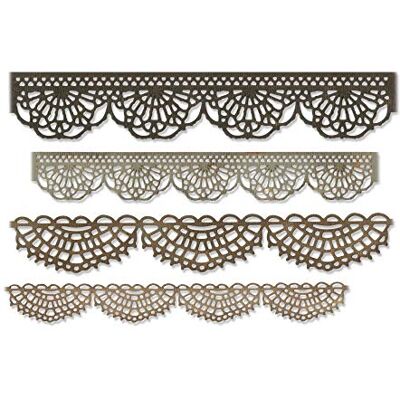 Sizzix Troquel Thinlits Set 4 peças crochê Sizzix Troquel Thinlits Set 4 peças crochê