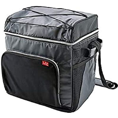 Jata Modo de casa. 980 Saco térmico para alimentos, tecido, cinzento, 32 x 26 x 34 cm Jata Modo de casa. 980 Saco térmico para alimentos, tecido, cinzento, 32 x 26 x 34 cm