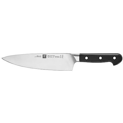 ZWILLING Pro Cuchillo de chef tradicional, acero, plata/negro, 20 x 5 x 5 cm ZWILLING Pro Cuchillo de chef tradicional, acero, plata/negro, 20 x 5 x 5 cm