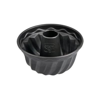 Dr. Oetker Molde de rosca enrolada Ø 18 cm, molde para rosco encaracolado de chapa de aço, molde com revestimento antiaderente para bolos e bolinhos, 1 unidade. Dr. Oetker Molde de rosca enrolada Ø 18 cm, molde para rosco encaracolado de chapa de aço, molde com revestimento antiaderente para bolos e bolinhos, 1 unidade.