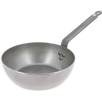 DE BUYER Frigideira, Mineral B, com revestimento antiaderente, tamanho único DE BUYER Frigideira, Mineral B, com revestimento antiaderente, tamanho único