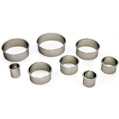 Gobel 60 mm redondo de aço inoxidável cortador de molde para pastelaria, conjunto de 3 Gobel 60 mm redondo de aço inoxidável cortador de molde para pastelaria, conjunto de 3