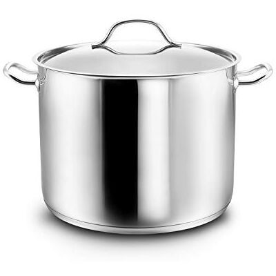Kopf Panela de indução Gigantos, Ø 30 cm, 15 litros, aço inoxidável Kopf Panela de indução Gigantos, Ø 30 cm, 15 litros, aço inoxidável