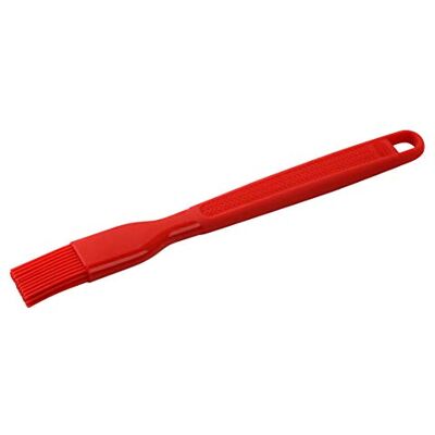 Dr. Oetker Pincel de pastelaria de silicone, vermelho, 220 x 25 mm () Dr. Oetker Pincel de pastelaria de silicone, vermelho, 220 x 25 mm ()