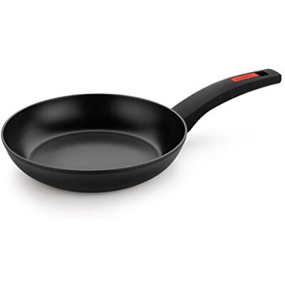 Monix Titan Frigideira, 26 cm, alumínio forjado com antiaderente reforçado com titânio, full induction, cor preta Monix Titan Frigideira, 26 cm, alumínio forjado com antiaderente reforçado com titânio, full induction, cor preta