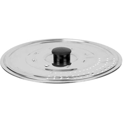 San Ignacio Tampa frigideira de metal com escorredor de 21 cm coleção KINVARA San Ignacio Tampa frigideira de metal com escorredor de 21 cm coleção KINVARA