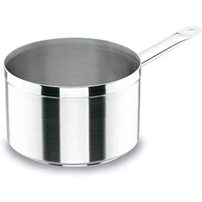 LACOR 54221 Caço reto alto Chef Luxe 20 cm aço inoxidável cozinha Em aço inoxidável, para molhos, leite e pequenas porções; ideal para cozinha profissional e uso diário em casa LACOR 54221 Caço reto alto Chef Luxe 20 cm aço inoxidável cozinha Em aço inoxidável, para molhos, leite e pequenas porções; ideal para cozinha profissional e uso diário em casa