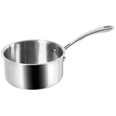 Sitram 710728 - Caçarola em aço inox 14cm com alça rivetada Sitram 710728 - Caçarola em aço inox 14cm com alça rivetada