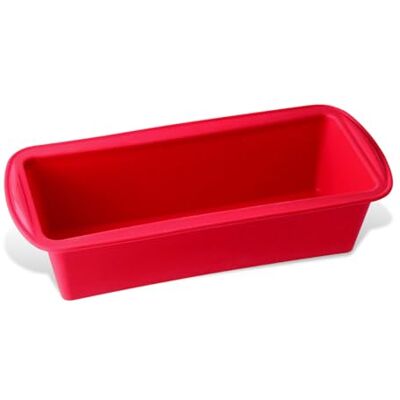 Dr. Oetker Flexxibel Love Molde retangular de forno para pastelaria e bolo Plumcake de silicone platinum antiaderente e resistente a 230ºC, cor vermelha, 24x10x6,5 cm Dr. Oetker Flexxibel Love Molde retangular de forno para pastelaria e bolo Plumcake de silicone platinum antiaderente e resistente a 230ºC, cor vermelha, 24x10x6,5 cm