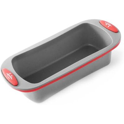 Jata HOGAR HMOL5219 Molde retangular de silicone platina para forno, molde antiaderente para bolinhos, pão, penas bolo e substituição, livre de BPA, adequado para forno, micro-ondas e congelador, 24 cm Jata HOGAR HMOL5219 Molde retangular de silicone platina para forno, molde antiaderente para bolinhos, pão, penas bolo e substituição, livre de BPA, adequado para forno, micro-ondas e congelador, 24 cm