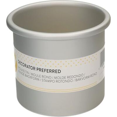 Wilton Molde redondo extra profundo Ø 10 x 10 cm Wilton Molde redondo extra profundo Ø 10 x 10 cm