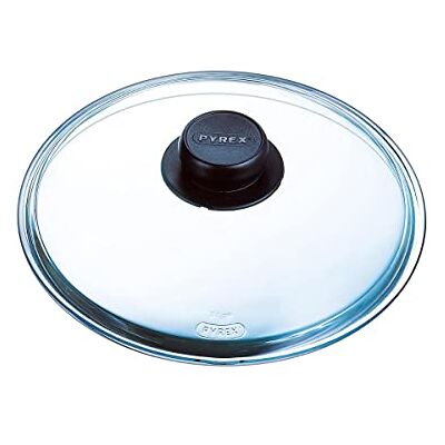 Pyrex 4937232 - Tampa de vidro transparente - 24 cm - Utensílios de cozinha Pyrex 4937232 - Tampa de vidro transparente - 24 cm - Utensílios de cozinha
