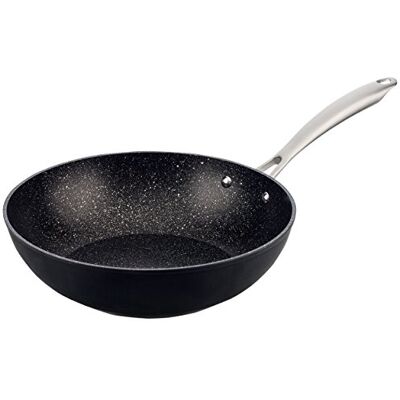 San Ignacio Wok 28x8,0 cm em alumínio forjado adequado para indução Vita San Ignacio Wok 28x8,0 cm em alumínio forjado adequado para indução Vita