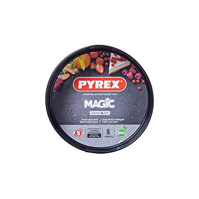 PYREX Magic Molde para forno, preto, 20 cm PYREX Magic Molde para forno, preto, 20 cm