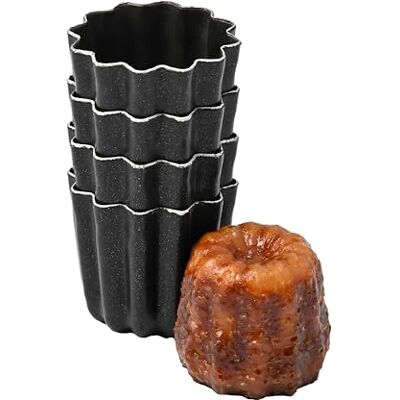 patisse Conjunto de 4 nervuras de alumínio preto 45 mm patisse Conjunto de 4 nervuras de alumínio preto 45 mm