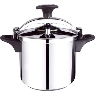 Bastilipo Expres clássico 8 pote expresso de aço inoxidável 24 cm 8 litros Bastilipo Expres clássico 8 pote expresso de aço inoxidável 24 cm 8 litros