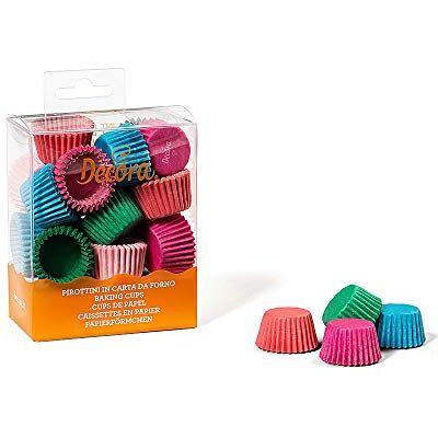 Decora 200 chávenas de cozedura de cor bon, 27 x 17 mm, cartão, rosa, 30 x 2,7 x 1,7 cm Decora 200 chávenas de cozedura de cor bon, 27 x 17 mm, cartão, rosa, 30 x 2,7 x 1,7 cm