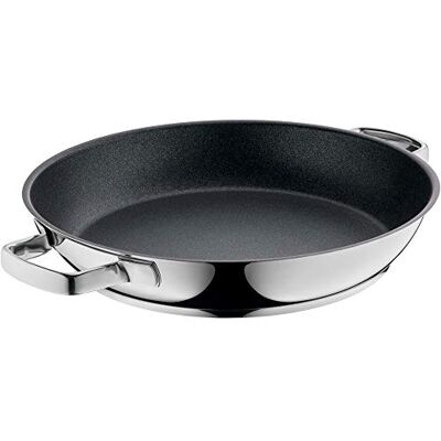 WMF Permadur Advance Frigideira (32 cm, aço inoxidável Cromargan, resistente a arranhões, pegas de aço inoxidável, adequada para indução, sem PFOA) WMF Permadur Advance Frigideira (32 cm, aço inoxidável Cromargan, resistente a arranhões, pegas de aço inoxidável, adequada para indução, sem PFOA)