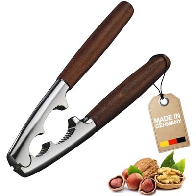Westmark Quebra-nozes, Monopol Edition, com alças de madeira, comprimento: 18,1 cm, zinco fundido a pressão, estético, prata/castanho, Westmark Quebra-nozes, Monopol Edition, com alças de madeira, comprimento: 18,1 cm, zinco fundido a pressão, estético, prata/castanho,