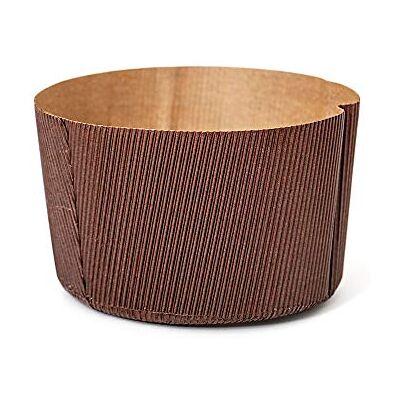 Decora Cesto de papel adequado para forno, celulose, castanho, Ø 15 x h 11 cm, 750 g Decora Cesto de papel adequado para forno, celulose, castanho, Ø 15 x h 11 cm, 750 g
