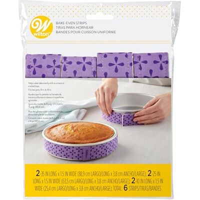 Wilton Modelo 415-0796 - Fitas Lilás para Cozedura Uniforme Wilton Modelo 415-0796 - Fitas Lilás para Cozedura Uniforme