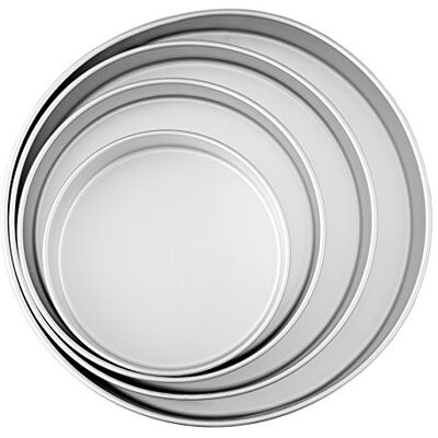 Wilton Performance Conjunto de moldes redondos profundos, 4 unidades Wilton Performance Conjunto de moldes redondos profundos, 4 unidades