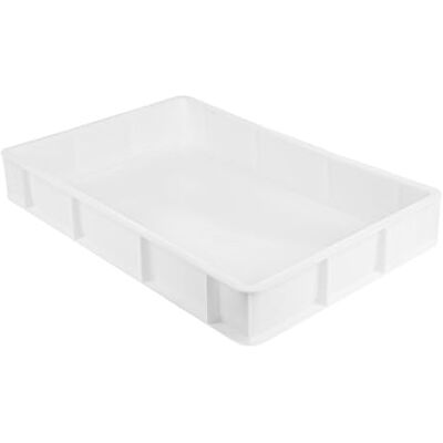 Garcia de Pou García de Pou 183,42 recipiente empilhável para massa pizza, 61,5 x 41,5 x 10 cm, branco Garcia de Pou García de Pou 183,42 recipiente empilhável para massa pizza, 61,5 x 41,5 x 10 cm, branco