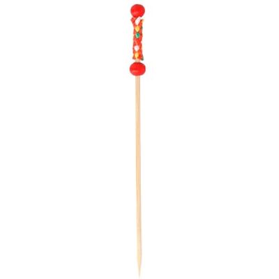Garcia de Pou García de Pou 180,72 Picks pérola, 12 cm, vermelho, 100 unidades Garcia de Pou García de Pou 180,72 Picks pérola, 12 cm, vermelho, 100 unidades