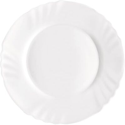 Bormioli Rocco Prato de sobremesa Ebro de vidro opal 20 cm Branco, vidro opal, acabamento brilhante, 20 cm, empilhável, adequado para micro-ondas, adequado para frigorífico Bormioli Rocco Prato de sobremesa Ebro de vidro opal 20 cm Branco, vidro opal, acabamento brilhante, 20 cm, empilhável, adequado para micro-ondas, adequado para frigorífico