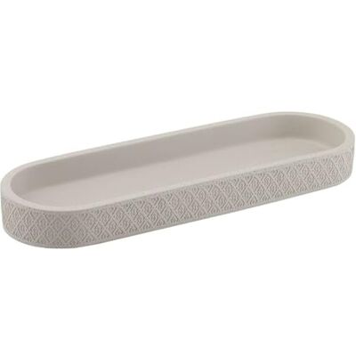 Gedy 499808 Porta escovas de dentes, cimento, cinzento, 7,5 x 11,5 Gedy 499808 Porta escovas de dentes, cimento, cinzento, 7,5 x 11,5
