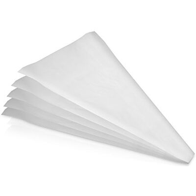 Metaltex Conjunto de 20 mangas descartáveis decorativas, branco, padrão Metaltex Conjunto de 20 mangas descartáveis decorativas, branco, padrão