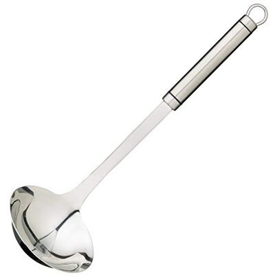 Concha de sopa KitchenCraft - 33 cm Prata Concha de sopa KitchenCraft - 33 cm Prata