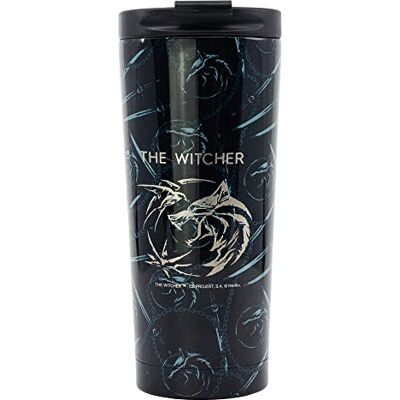 Stor Copo da marca . Modelo copo térmico CAFE aço inoxidável 425 ml THE WITCHER YOUNG ADULT Stor Copo da marca . Modelo copo térmico CAFE aço inoxidável 425 ml THE WITCHER YOUNG ADULT