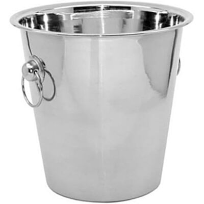 Space Home Champanheira com Alças Cubo de Gelo Balde de Champanhe com Alças Balde de Gelo de Aço Inoxidável Balde Refrigerador de Bebidas Aço Inoxidável 22 x 21 cm Space Home Champanheira com Alças Cubo de Gelo Balde de Champanhe com Alças Balde de Gelo de Aço Inoxidável Balde Refrigerador de Bebidas Aço Inoxidável 22 x 21 cm