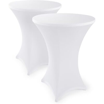 Blumtal Toalha de mesa capa elástica para mesas altas, elegante toalha de mesa para mesas altas de bar, branco, Ø 60-65 cm Blumtal Toalha de mesa capa elástica para mesas altas, elegante toalha de mesa para mesas altas de bar, branco, Ø 60-65 cm