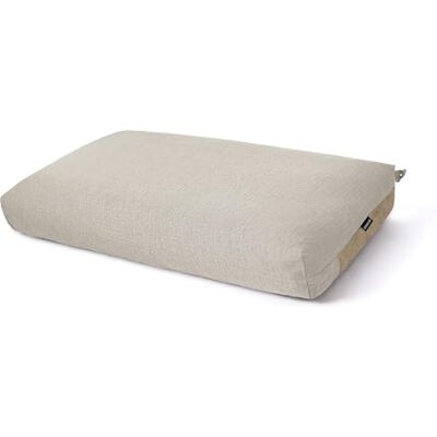 HAPPERS Almofadas para paletes, 120 x 60, pedra, Naylim Olefin enchimento Foam-EPS-Plus, anti-manchas, respiráveis, destacáveis, sistema AquOut de secagem rápida HAPPERS Almofadas para paletes, 120 x 60, pedra, Naylim Olefin enchimento Foam-EPS-Plus, anti-manchas, respiráveis, destacáveis, sistema AquOut de secagem rápida