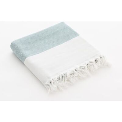 GAMUSI - Fouta Lisa - Aqua marine - Beach Towel GAMUSI - Fouta Lisa - Aqua marine - Beach Towel