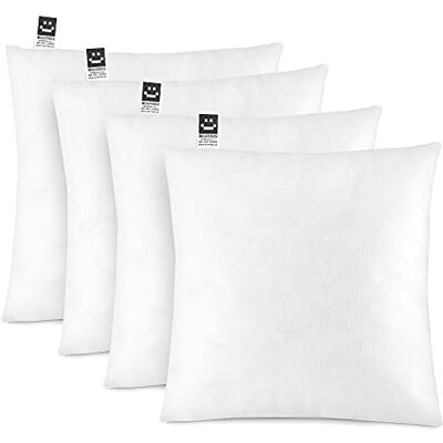 HAPPERS Enchimento de Almofada de Fibra Oca Pack 4 45x45 HAPPERS Enchimento de Almofada de Fibra Oca Pack 4 45x45