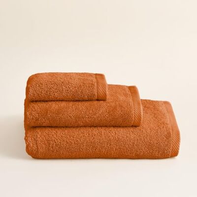 BOHEME Conjunto de 3 toalhas Serenity Ginger com toalha de banho grande Inclui 1 (30 x 50 cm), 1 (50 x 100 cm) e 1 (100 x 150 cm). 100% algodão penteado. Macio e absorvente. BOHEME Conjunto de 3 toalhas Serenity Ginger com toalha de banho grande Inclui 1 (30 x 50 cm), 1 (50 x 100 cm) e 1 (100 x 150 cm). 100% algodão penteado. Macio e absorvente.