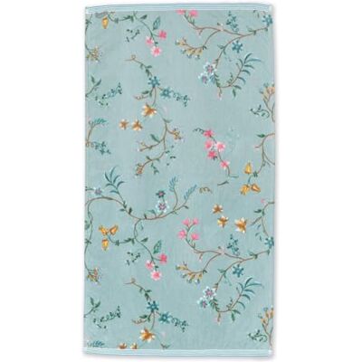 Pip Studio - Les Fleurs 55x100cm Azul - Blue - Towel Pip Studio - Les Fleurs 55x100cm Azul - Blue - Towel
