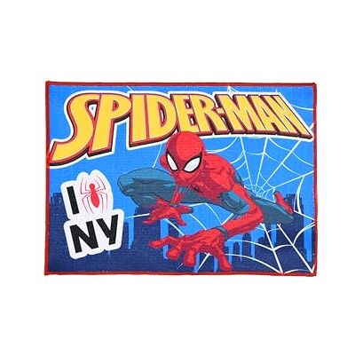 Marvel Homem-Aranha Toalha para crianças, 30 x 40 cm, azul e vermelho, design New York Marvel Homem-Aranha Toalha para crianças, 30 x 40 cm, azul e vermelho, design New York