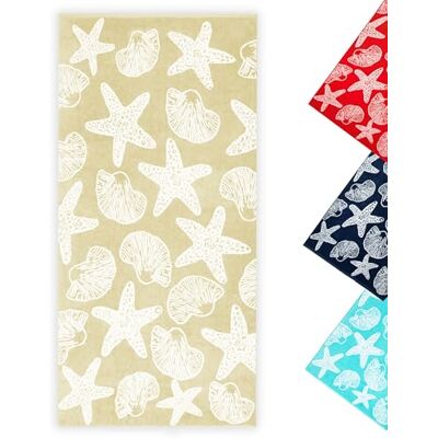 ZOLLNER - 00000350-035 - Beige - 90x180 cm - Toalha de praia ZOLLNER - 00000350-035 - Beige - 90x180 cm - Toalha de praia
