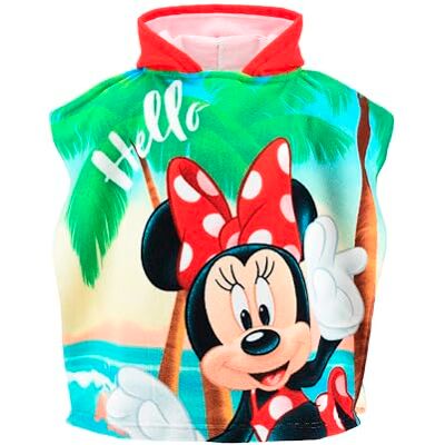 Disney Minnie Mouse toalha com capuz para meninas, toalha de praia, toalha de banho, poncho toalha para meninas, toalha de natação infantil Disney Minnie Mouse toalha com capuz para meninas, toalha de praia, toalha de banho, poncho toalha para meninas, toalha de natação infantil