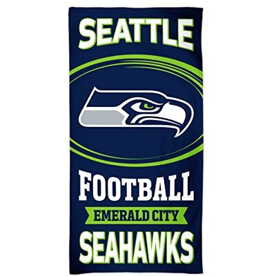 Wincraft NFL Seattle Seahawks Toalha de praia (150 x 75 cm) Wincraft NFL Seattle Seahawks Toalha de praia (150 x 75 cm)