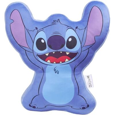 Disney Stitch Almofada 3D, Almofada Decorativa para Sofá, Almofadas Decorativas para Cama para Crianças e Mulheres, Ideias de Presente (Azul Stitch, 34 x 32 cm) Disney Stitch Almofada 3D, Almofada Decorativa para Sofá, Almofadas Decorativas para Cama para Crianças e Mulheres, Ideias de Presente (Azul Stitch, 34 x 32 cm)