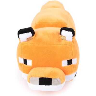 Jay Franco Almofada de peluche macia para dormir, viajar e abraçar com o design da raposa de minecraft, 50 cm Jay Franco Almofada de peluche macia para dormir, viajar e abraçar com o design da raposa de minecraft, 50 cm